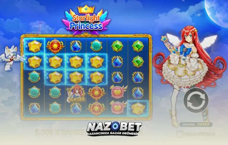 Nazobet Starlight Princess oyunu