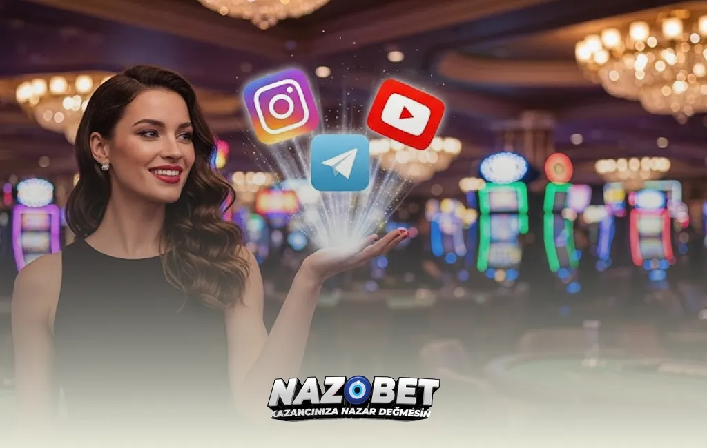 Nazobet sosyal medya